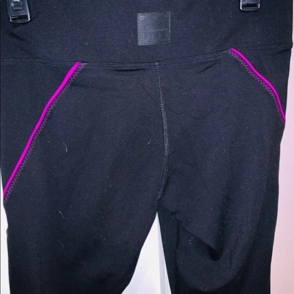 VS PINK BERRY/BLACK LEGGING SET SZ-MED OVERALL - Picture 6 of 9